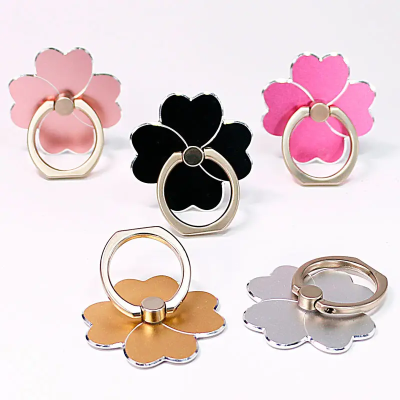 Mobile Phone Ring Buckle Holder All Metal Creative