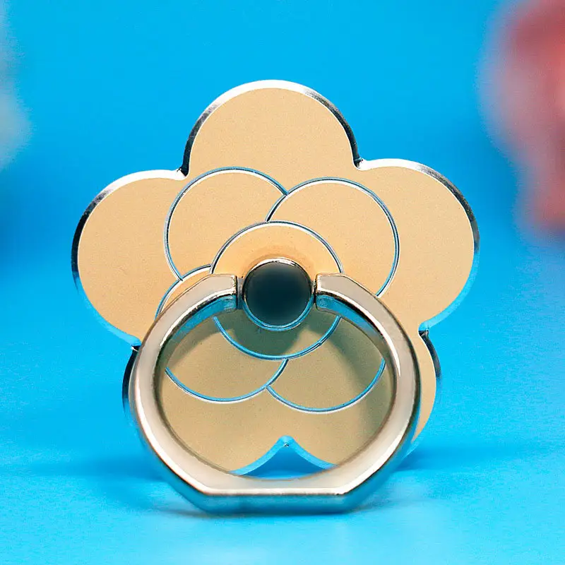 Mobile Phone Ring Buckle Holder All Metal Creative