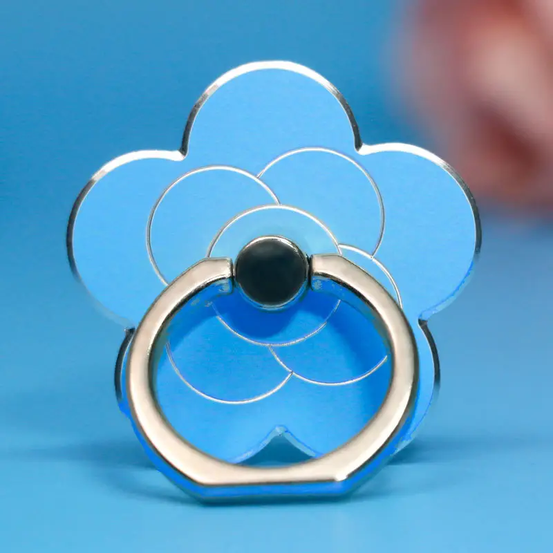 Mobile Phone Ring Buckle Holder All Metal Creative