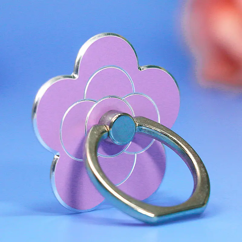 Mobile Phone Ring Buckle Holder All Metal Creative