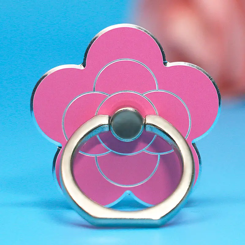 Mobile Phone Ring Buckle Holder All Metal Creative