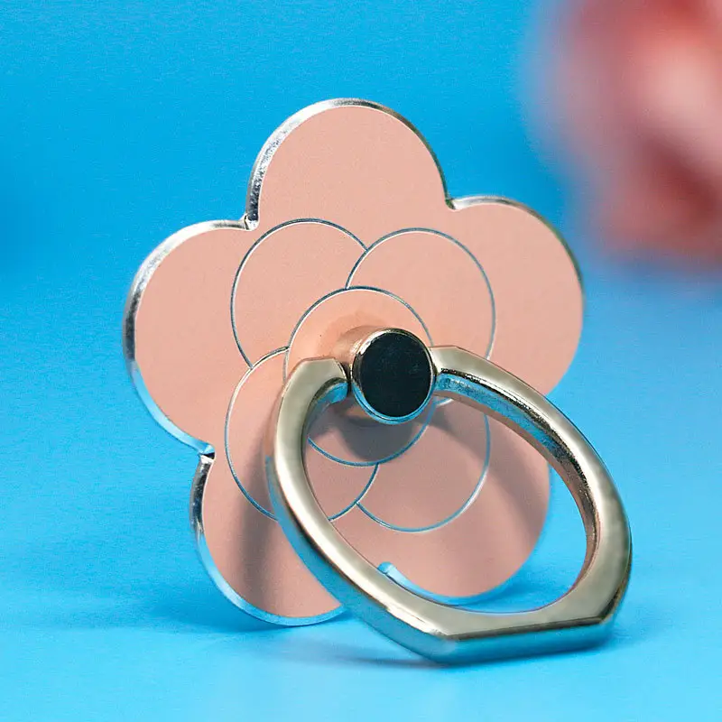 Mobile Phone Ring Buckle Holder All Metal Creative