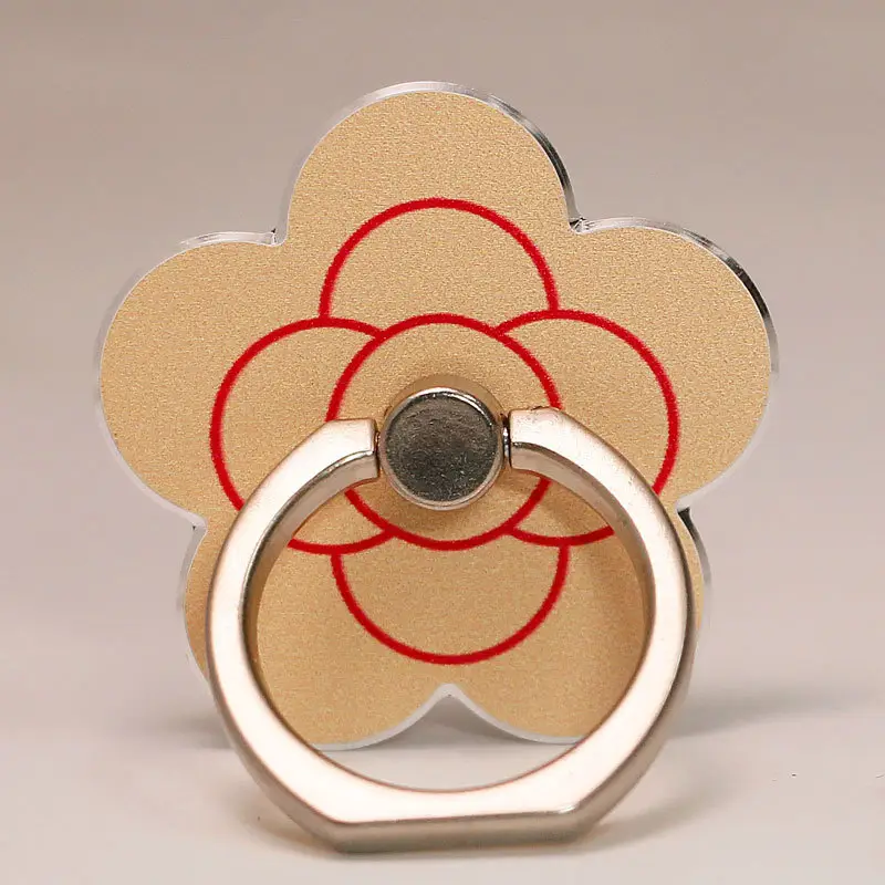 Mobile Phone Ring Buckle Holder All Metal Creative