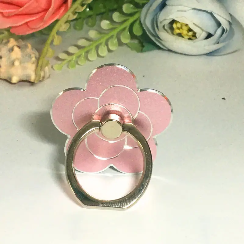 Mobile Phone Ring Buckle Holder All Metal Creative