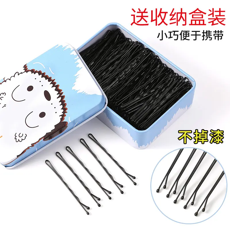 Black Hair Pins for Girls & Women - Premium Quality, Durable, Stylish