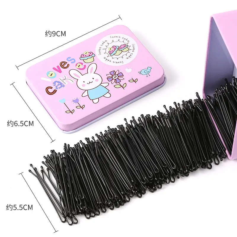 Black Hair Pins for Girls & Women - Premium Quality, Durable, Stylish