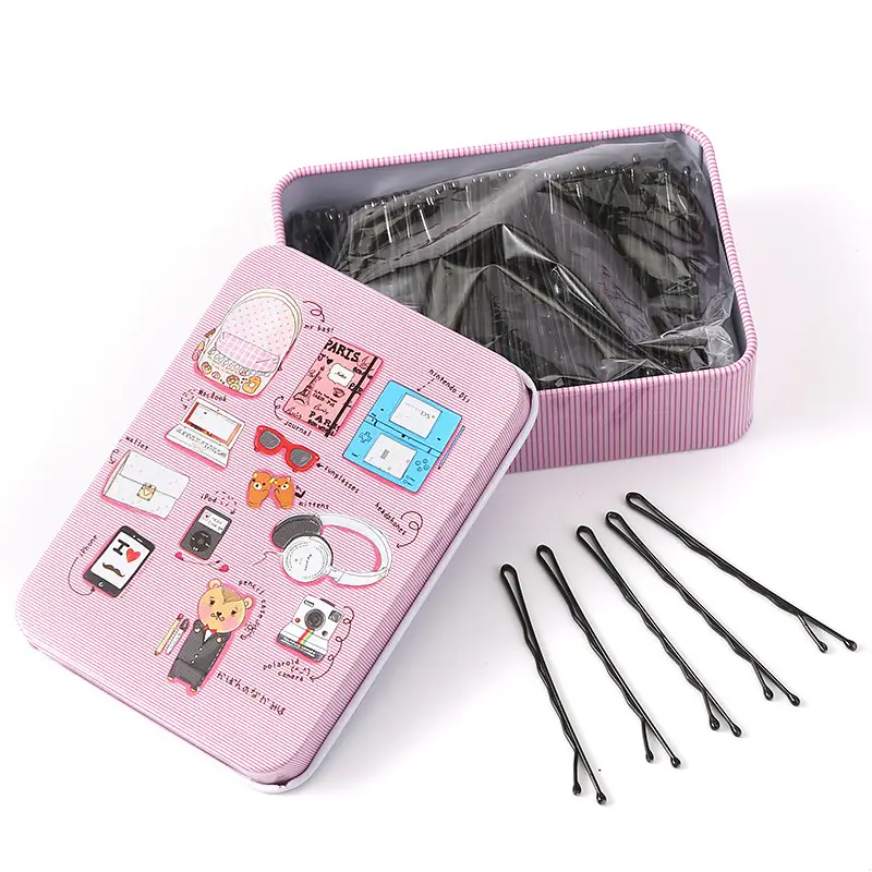 Black Hair Pins for Girls & Women - Premium Quality, Durable, Stylish