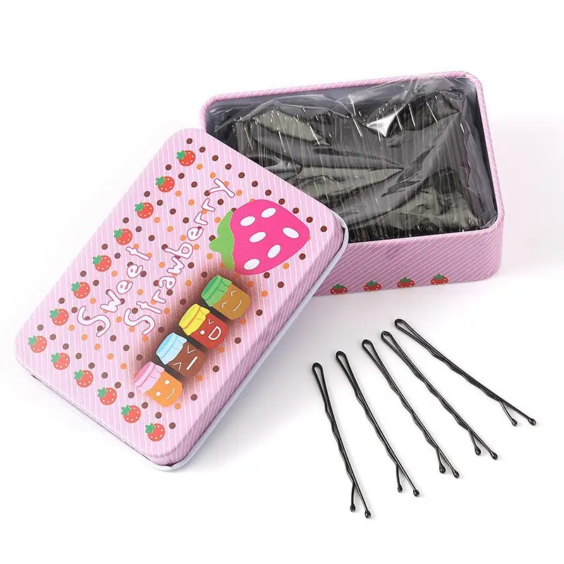 Black Hair Pins for Girls & Women - Premium Quality, Durable, Stylish