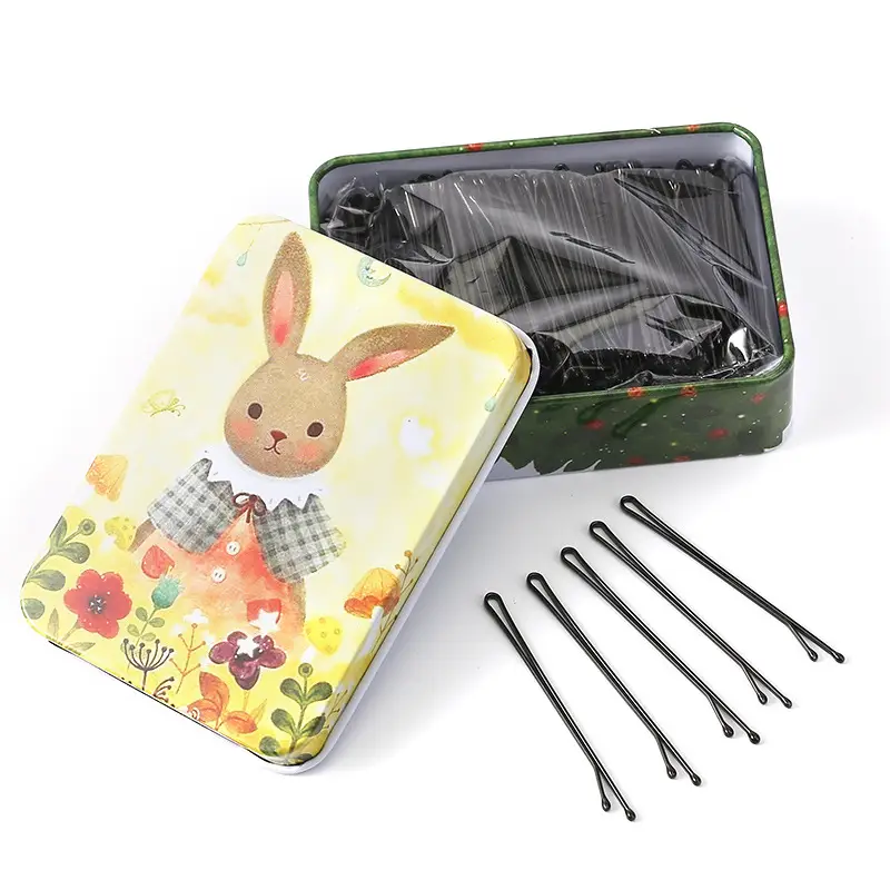 Black Hair Pins for Girls & Women - Premium Quality, Durable, Stylish