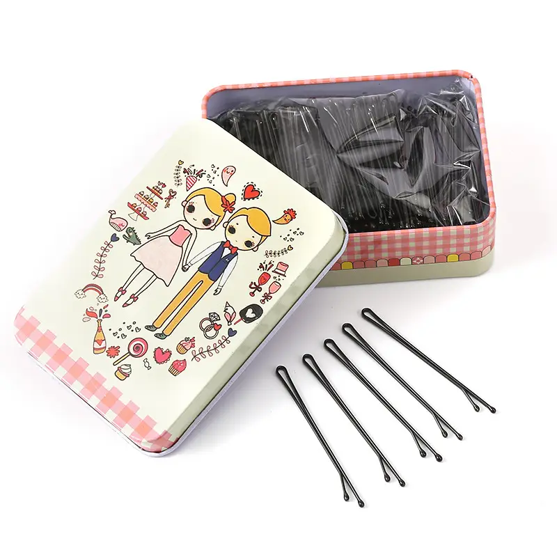 Black Hair Pins for Girls & Women - Premium Quality, Durable, Stylish