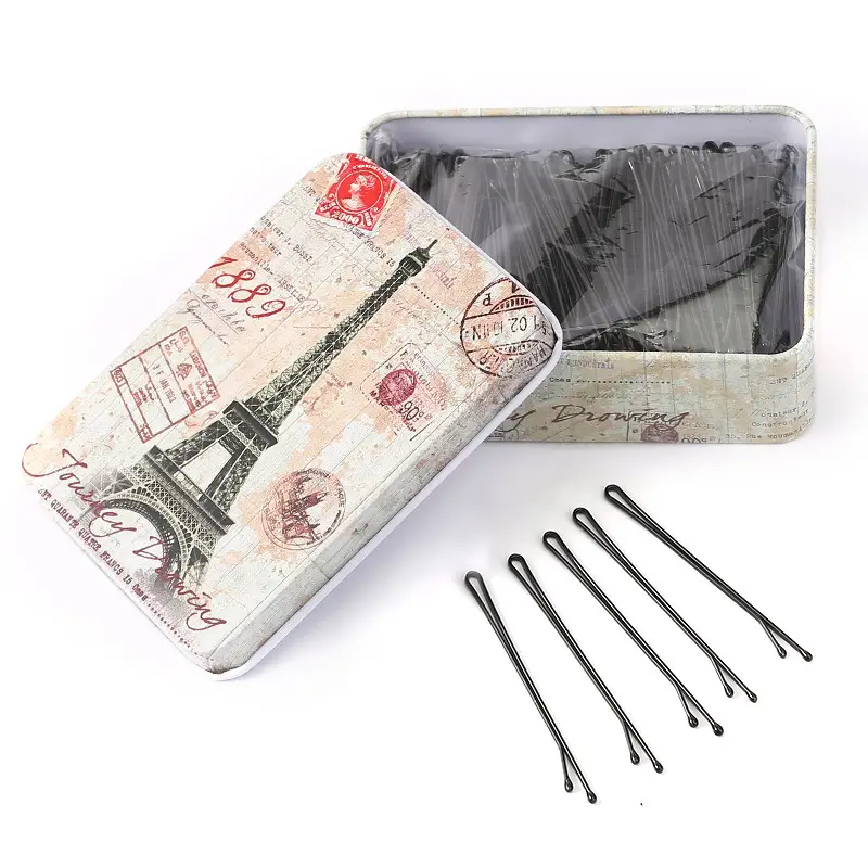 Black Hair Pins for Girls & Women - Premium Quality, Durable, Stylish