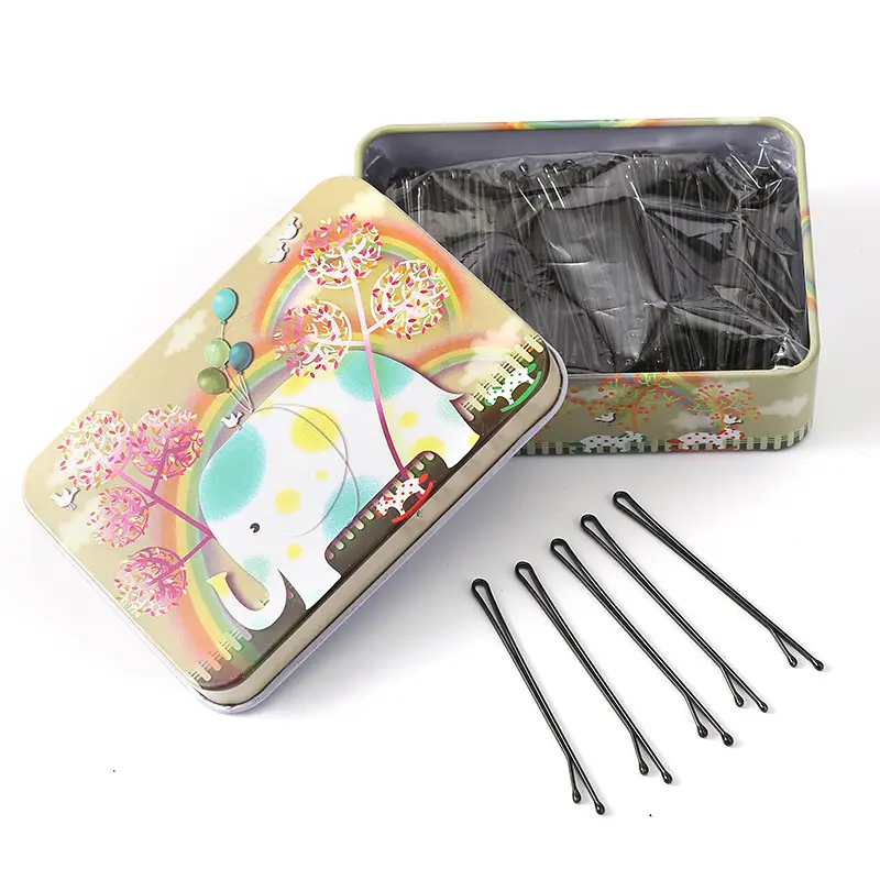 Black Hair Pins for Girls & Women - Premium Quality, Durable, Stylish