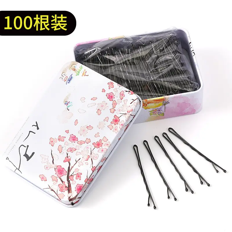Black Hair Pins for Girls & Women - Premium Quality, Durable, Stylish