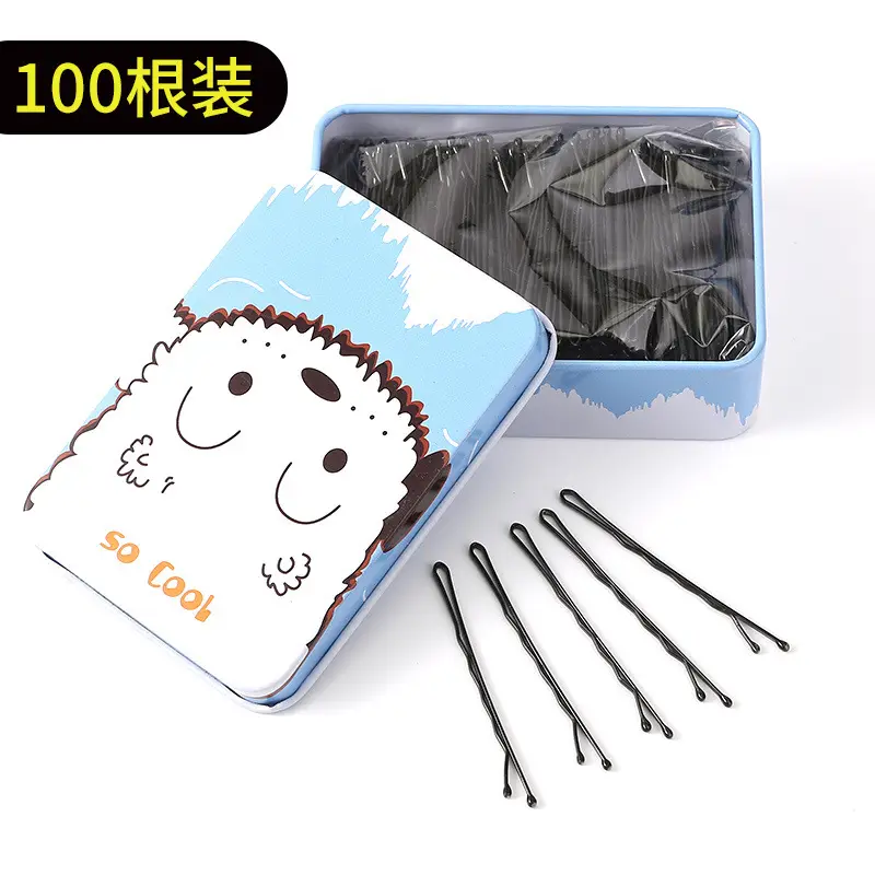 Black Hair Pins for Girls & Women - Premium Quality, Durable, Stylish