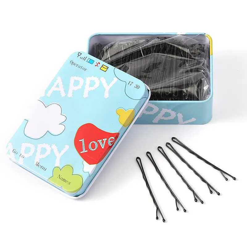 Black Hair Pins for Girls & Women - Premium Quality, Durable, Stylish