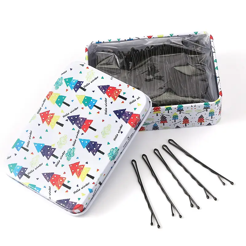Black Hair Pins for Girls & Women - Premium Quality, Durable, Stylish