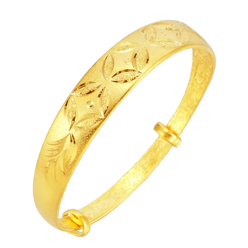 Vietnam Sand Gold Dragon Phoenix Bracelet 11mm - Image 9