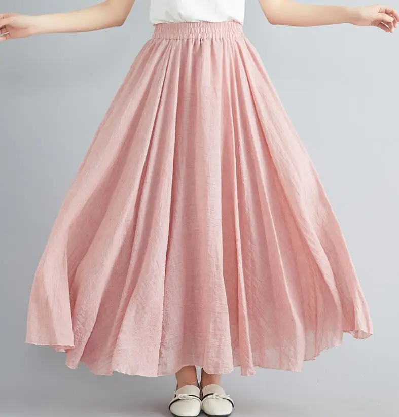 Lotte New Composition A-Line Skirt Red Large - Image 21