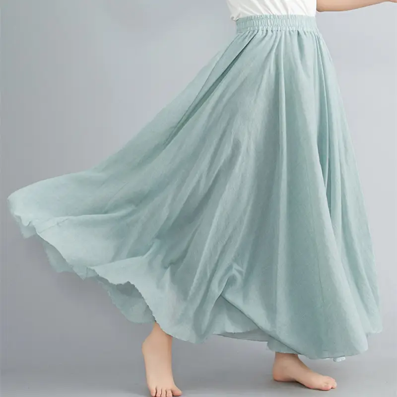 Lotte New Composition A-Line Skirt Red Large - Image 22