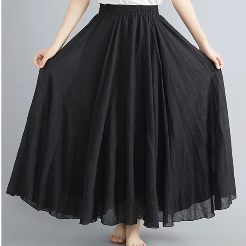 Lotte New Composition A-Line Skirt Red Large - Image 23