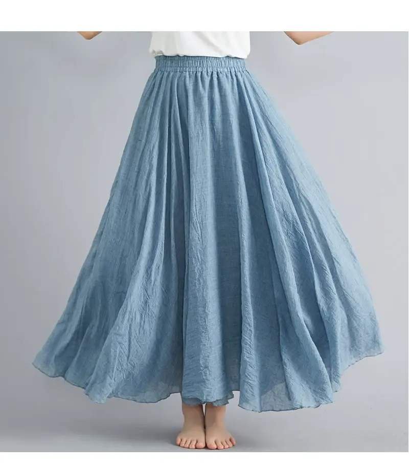 Lotte New Composition A-Line Skirt Red Large — feature 36