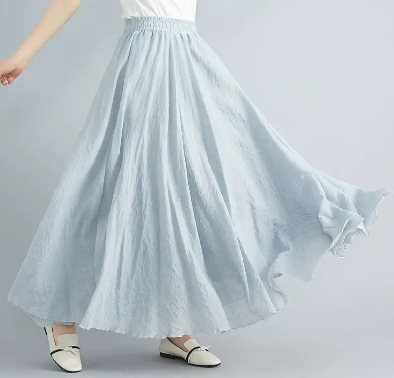 Lotte New Composition A-Line Skirt Red Large — feature 46