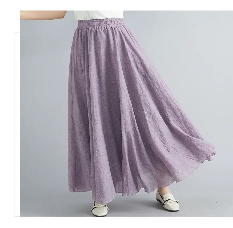Lotte New Composition A-Line Skirt Red Large — feature 66