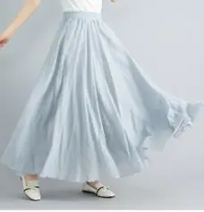 Lotte New Composition A-Line Skirt Red Large - Image 12