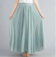Lotte New Composition A-Line Skirt Red Large - Image 4