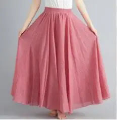 Lotte New Composition A-Line Skirt Red Large - Image 6
