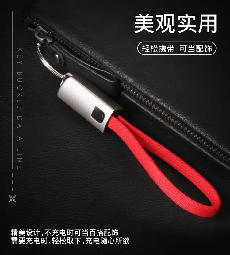 Apple TYPE-C Charging Cable Keychain Mobile Phone Data Line - Image 2