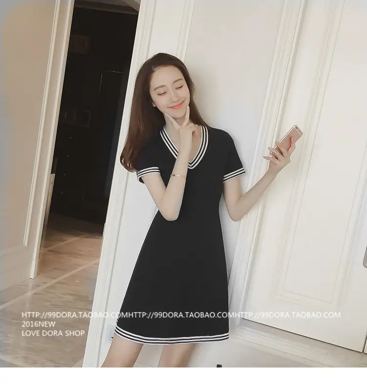 2025 Summer V Neck Casual Dress Women Large — feature 11
