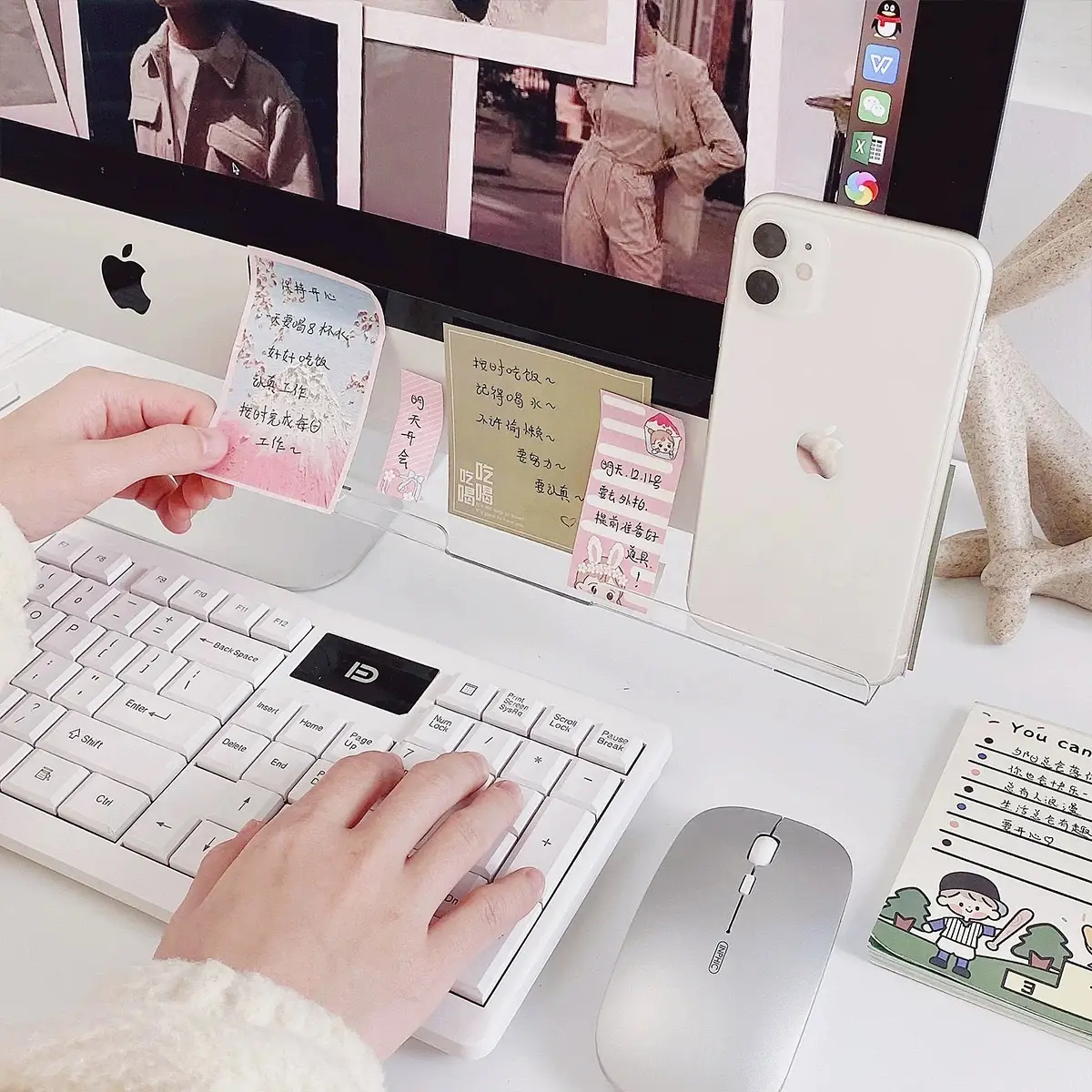 Transparent Sticky Note Board for Desk Computer - Image 19