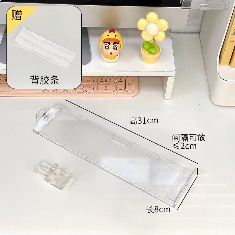 Transparent Sticky Note Board for Desk Computer - Image 10