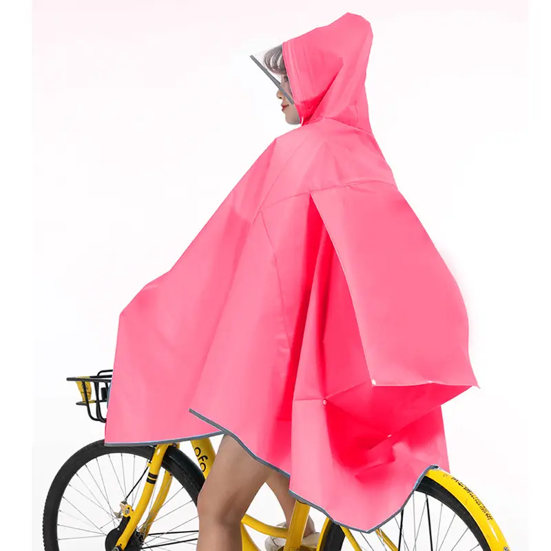 Transparent Bicycle Raincoat for Students & Mountain Bikers - Image 5