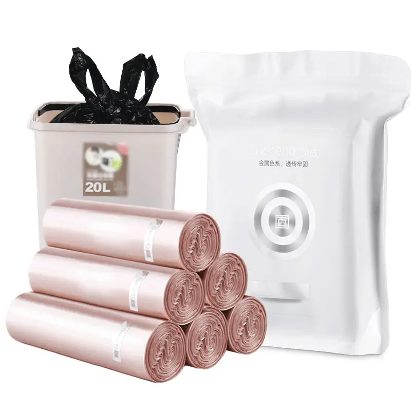 Gucheng Large Satchel Black Garbage Bag