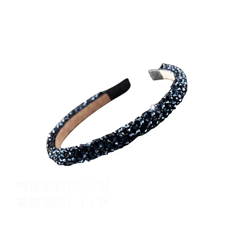 Crystal Beaded Korean Hairband for Women - Image 12