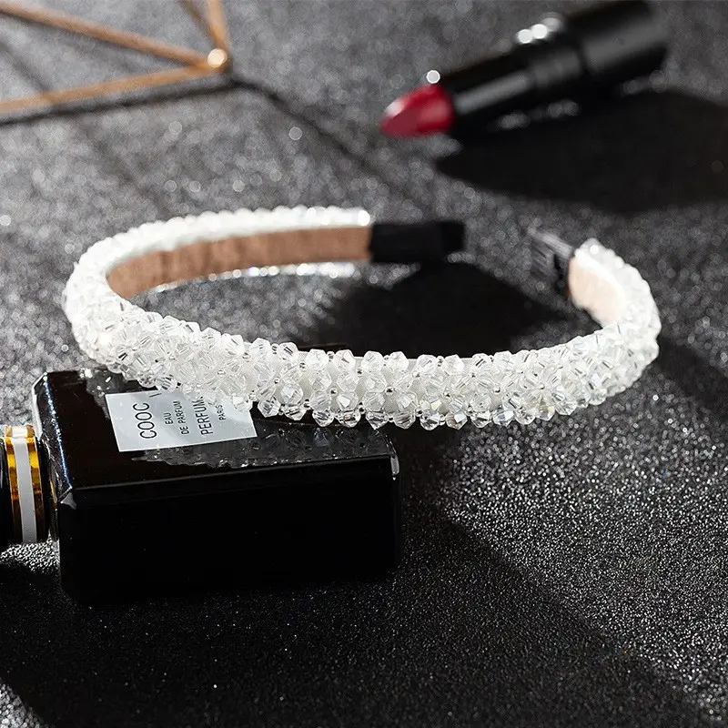 Crystal Beaded Korean Hairband for Women - Image 5