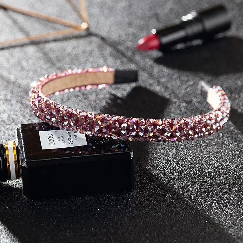 Crystal Beaded Korean Hairband for Women - Image 7