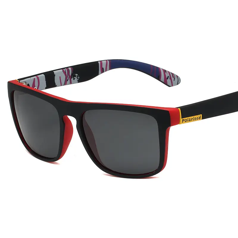 Men's Polarized Sunglasses Black Anti-UV Cycling Sports - Image 3