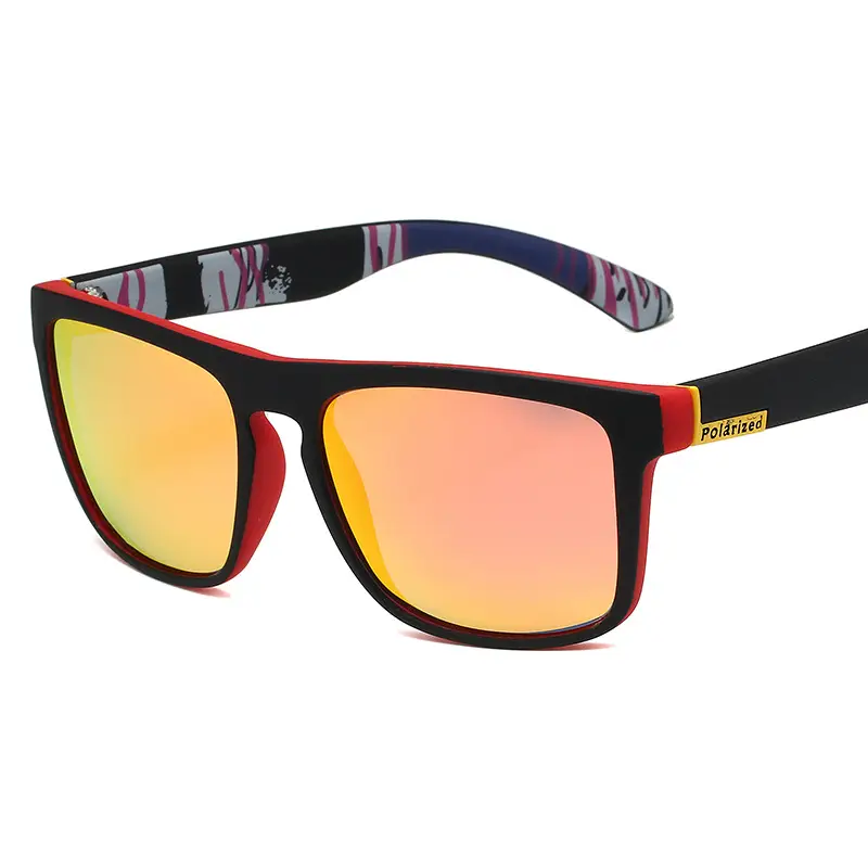 Men's Polarized Sunglasses Black Anti-UV Cycling Sports - Image 5