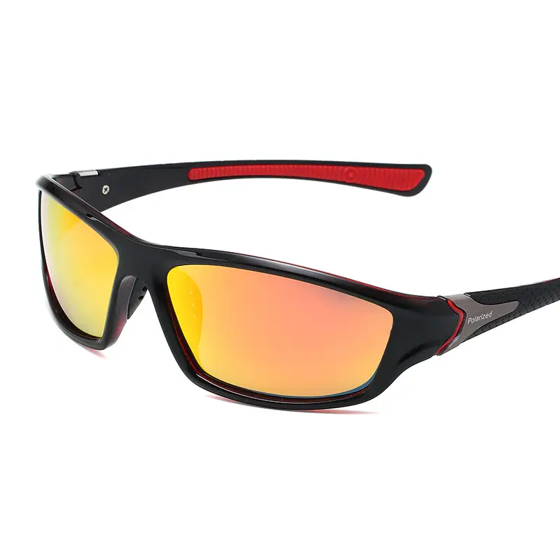 Men's Polarized Night Vision Sunglasses White Black - Image 6
