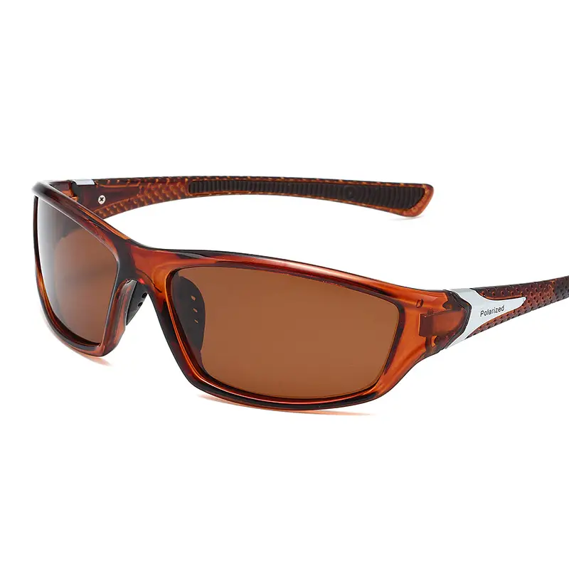 Men's Polarized Night Vision Sunglasses White Black - Image 4