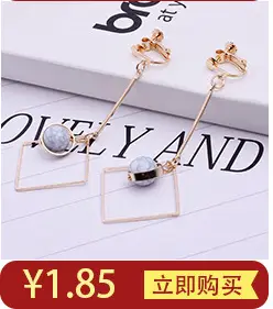 Full Diamond Geometric Long Tassel Earrings for Women — feature 7