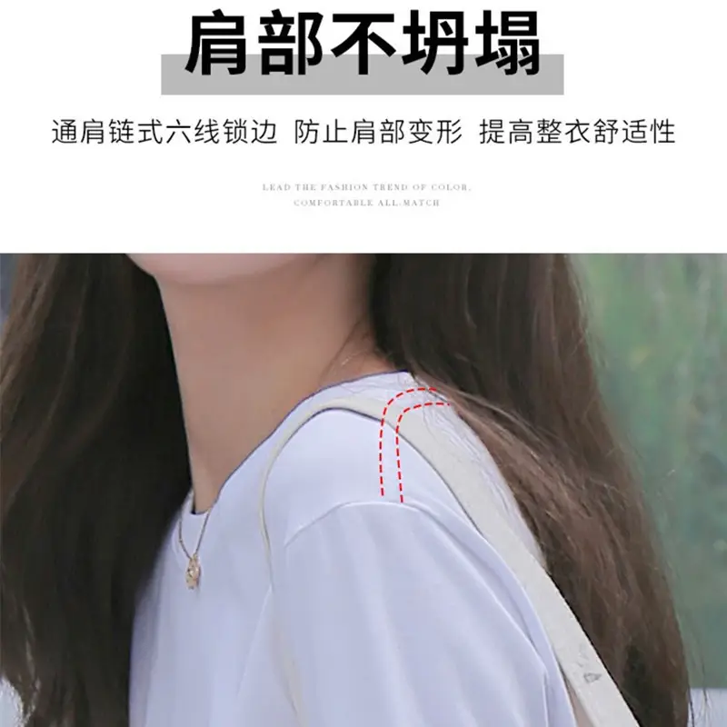 Women Long Sleeve Cotton T-Shirt Orange Round Neck - Image 12