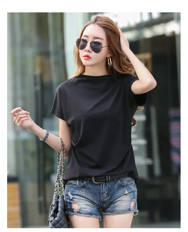 Loose Chubby Girl T-shirt Pink 2021 New — feature 14
