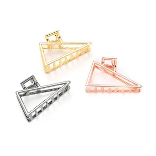 European & American Cross-Country Hair Clip with Geometric Design — feature 12