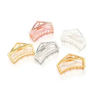 European & American Cross-Country Hair Clip with Geometric Design — feature 13