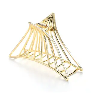 European & American Cross-Country Hair Clip with Geometric Design — feature 15