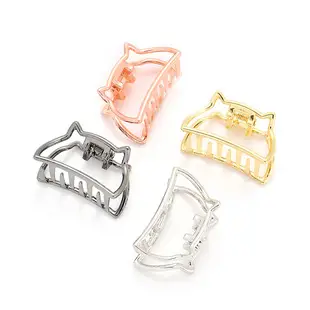 European & American Cross-Country Hair Clip with Geometric Design — feature 5